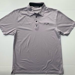 Large Travis Mathew Purple Polo Shirt